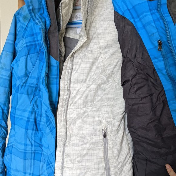 Columbia Whirlybird 3 in 1 Ski Coat with Omni Tech - Picture 13 of 16